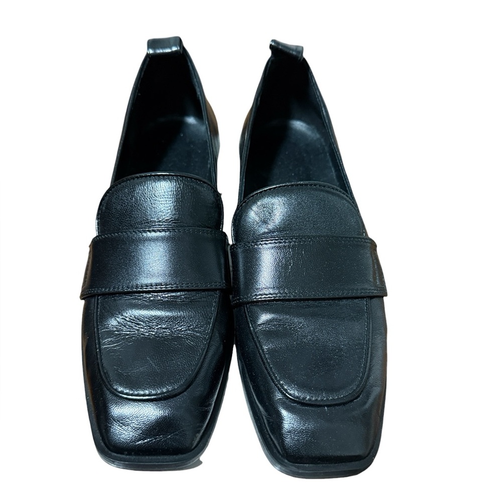 Aeyde Black Leather Loafers